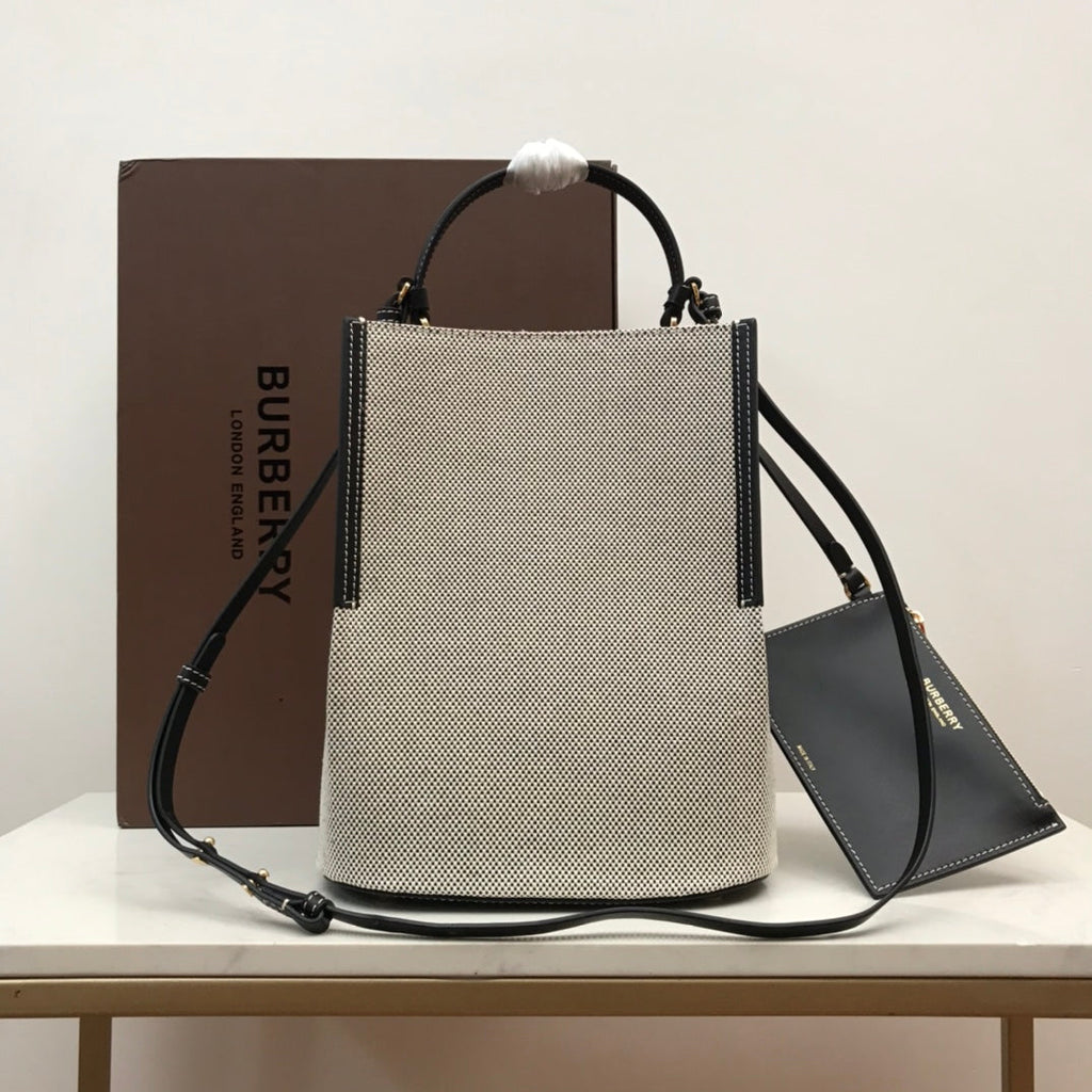 Top Quality PeGucciy Small Canvas Bag Gray For WomLB, Bags 9.8in/25cm