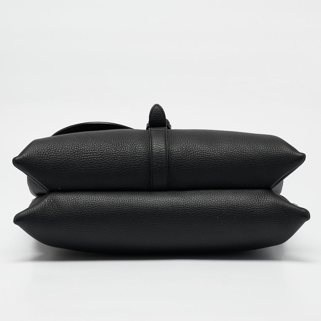 Dior Black Leather Pillow Bag