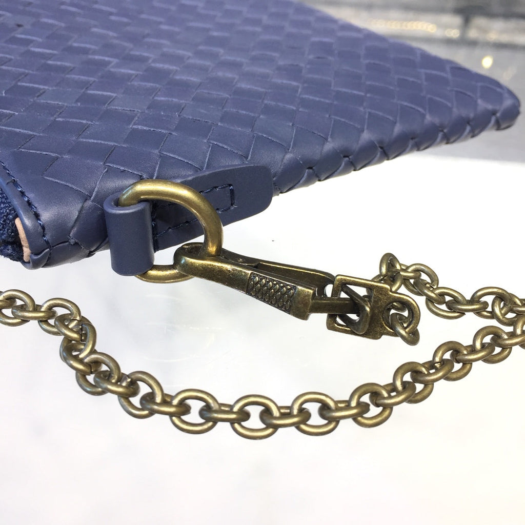 Chain Shoulder Bag Blue, For Women, Women Bags 9.6in/24.5cm