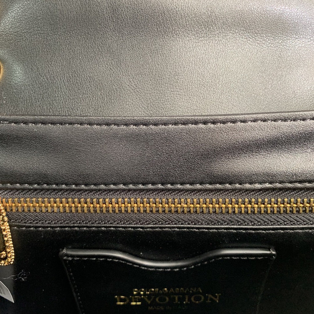 MeGLAMIum Devotion Shoulder Bag In Quilted Nappa Black For Women 10.2in/26cm GLAMIÃ‚Â 