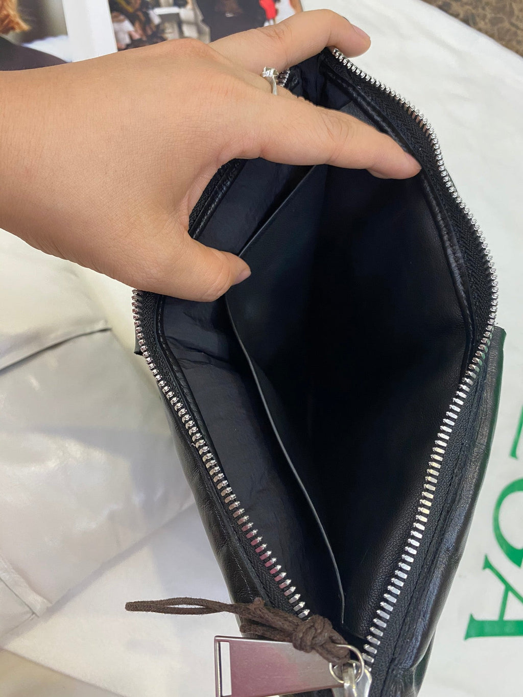 Bottega Veneta Clutch Black, For Women, Bags 11in/28cm