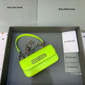 Gossip Small On Chain Shoulder Bag Green Neon, For Women,  Bags 7.4in/19cm