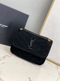 YSSL Niki Baby Chain Bag Black For Women 8in/21cm YSL