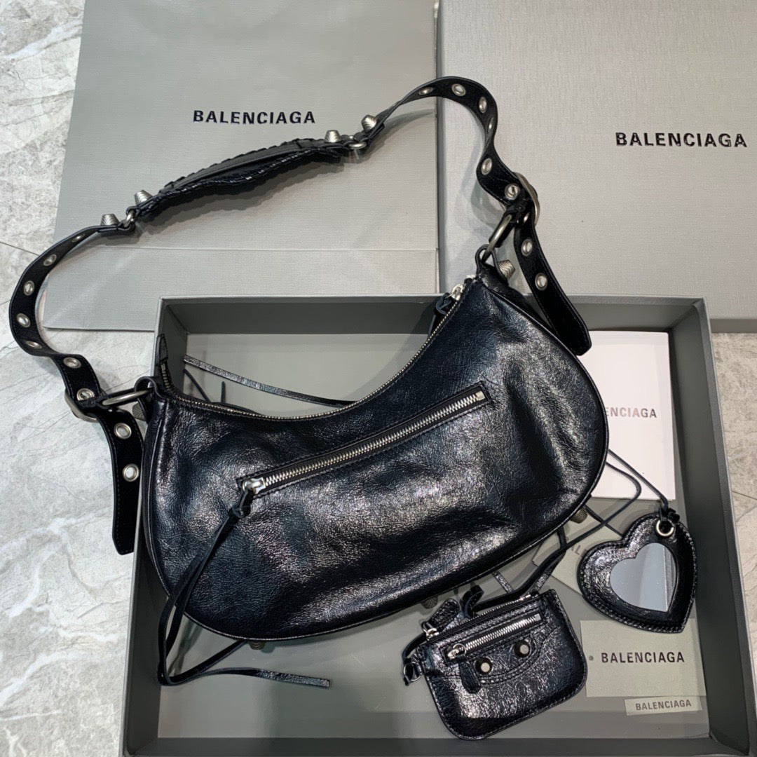 Le Cagole XS Shoulder Bag In Black, For Women,  Bags 13in/33cm