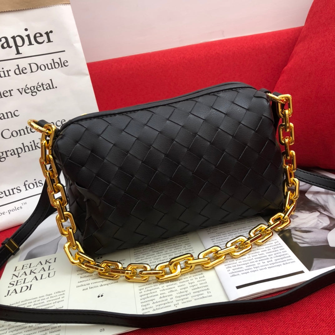 Bottega Veneta Crossbody Bag Black, For Women, Bags 9.4in/24cm