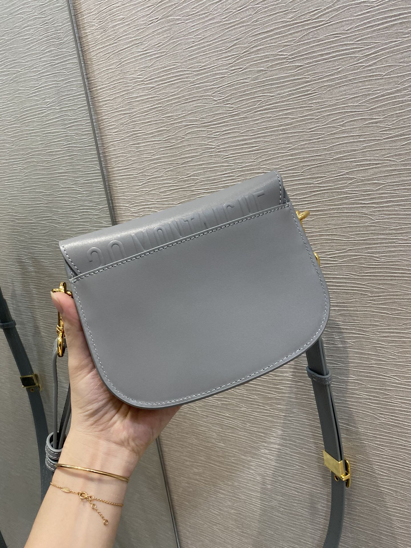 Dior Mini Bobby Bag, Grey, For Women Women’s Handbags, Shoulder Bags, Crossbody Bags, 18cm CD M9317UMOL_M41G