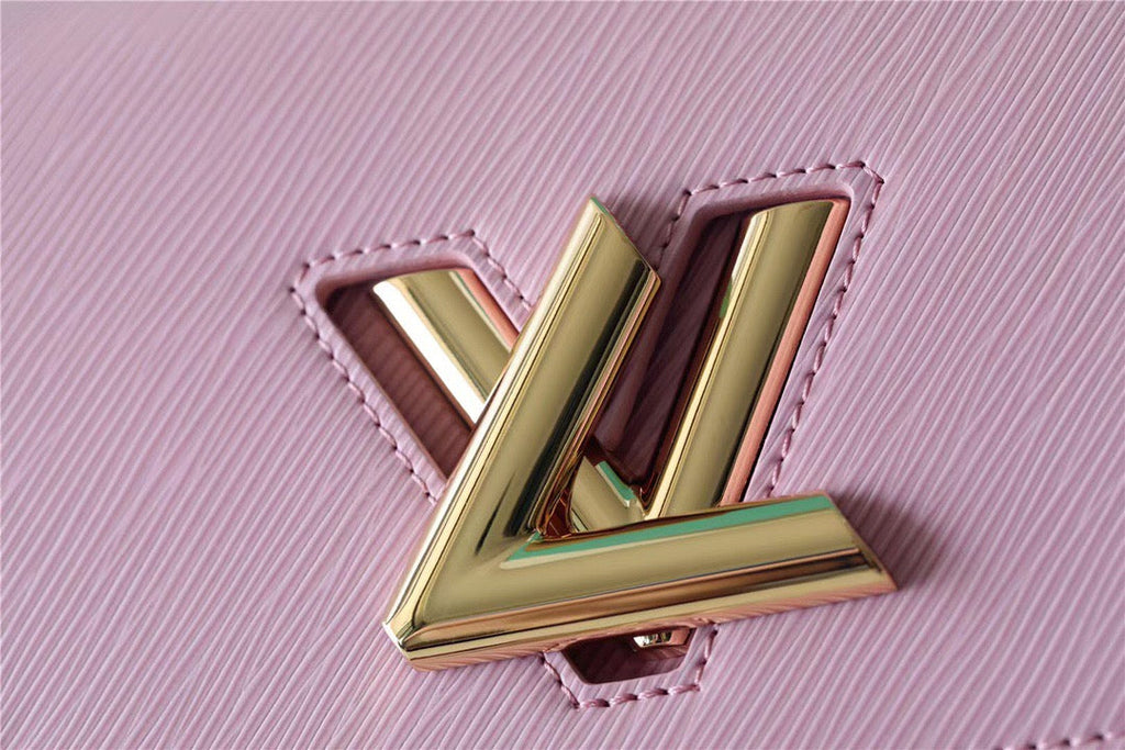 Louis Vuitton Twist MM Epi Guimauve Purple For Women,  Shoulder And Crossbody Bags 9.1in/23cm Louis Vuitton