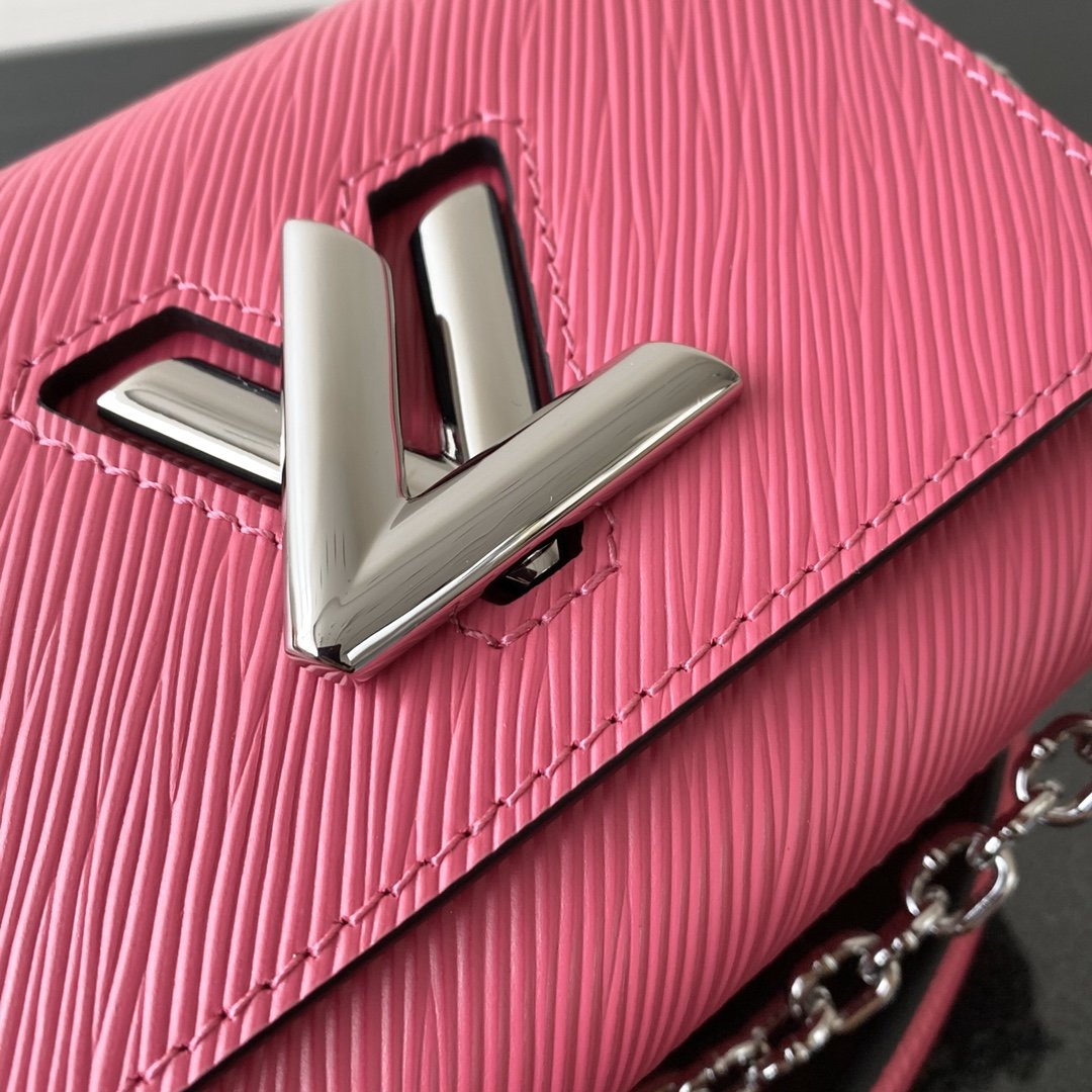 Louis Vuitton Twist Mini Epi Pink For Women, WoHandbag, Shoulder And Crossbody Bags 6.1in/15.5cm Louis Vuitton M56120