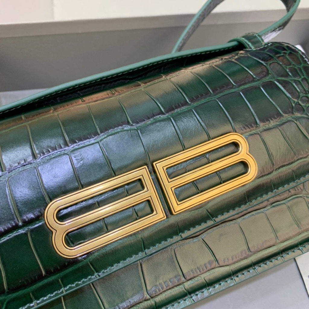 Gossip Small Shoulder Bag Dark Green, For Women,  Bags 9.1in/23cm