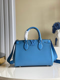 Louis Vuitton Grenelle Tote PM Epi Blue For Women, WomenÃƒÂ¢Ã¢â€šÂ¬Ã¢â€žÂ¢s Handbags, Shoulder And Crossbody Bags 10.6in/27cm Louis Vuitton