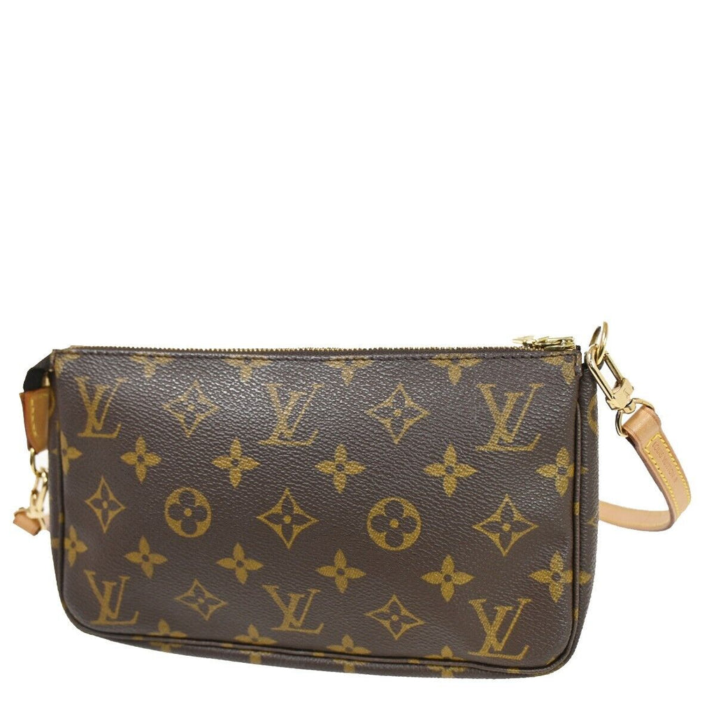 Louis Vuitton Pochette Accessoires  Canvas Clutch Bag