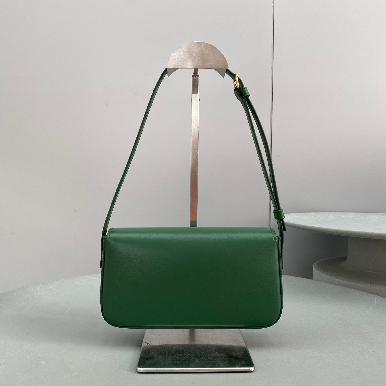 Triomphe Shoulder Bag Green For Women 8in/20cmÃ‚Â 