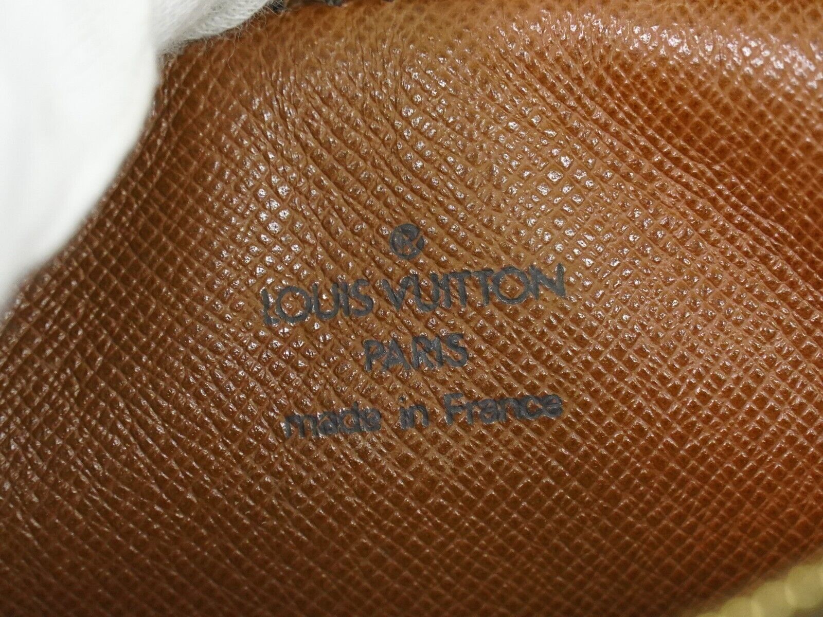 Louis Vuitton Marly Dragonne  Canvas Clutch Bag