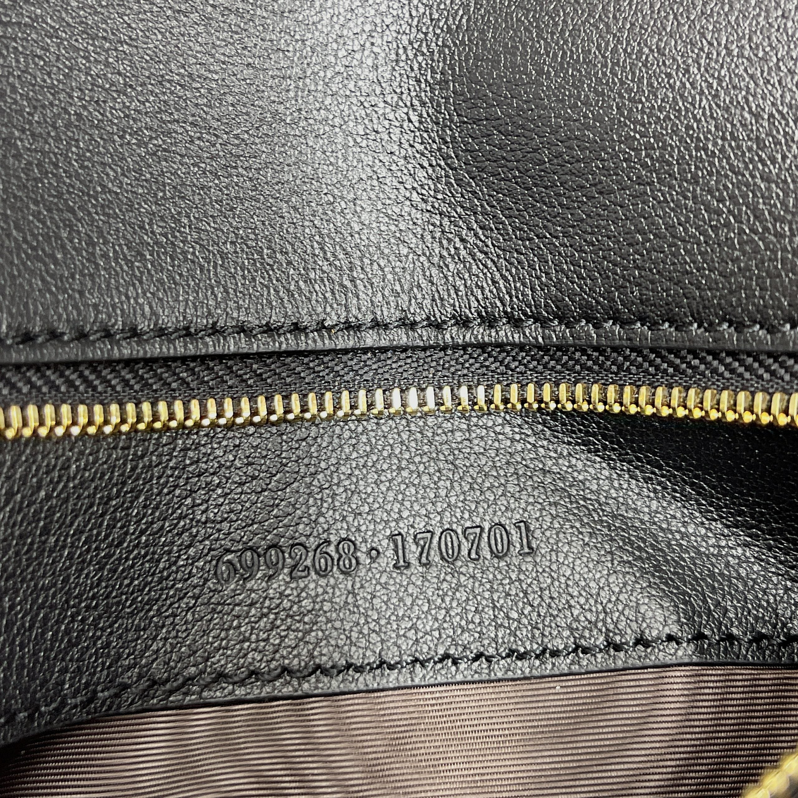 Gucci BlonDiore Shoulder Bag Black For Women, Women’s Bags 11in/28cm Gucci‎ 699268 UXX0G 1000
