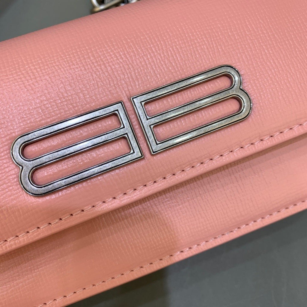 Gossip Small On Chain Shoulder Bag Light Pink, For Women,  Bags 7.4in/19cm