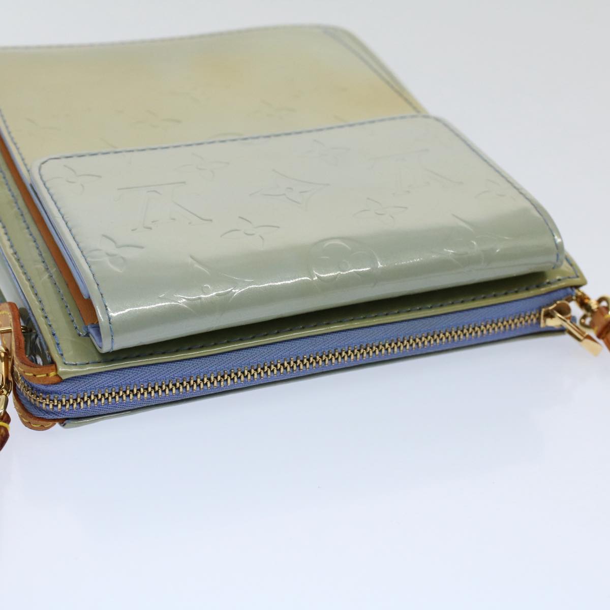 Louis Vuitton Mott   Leather Clutch Bag