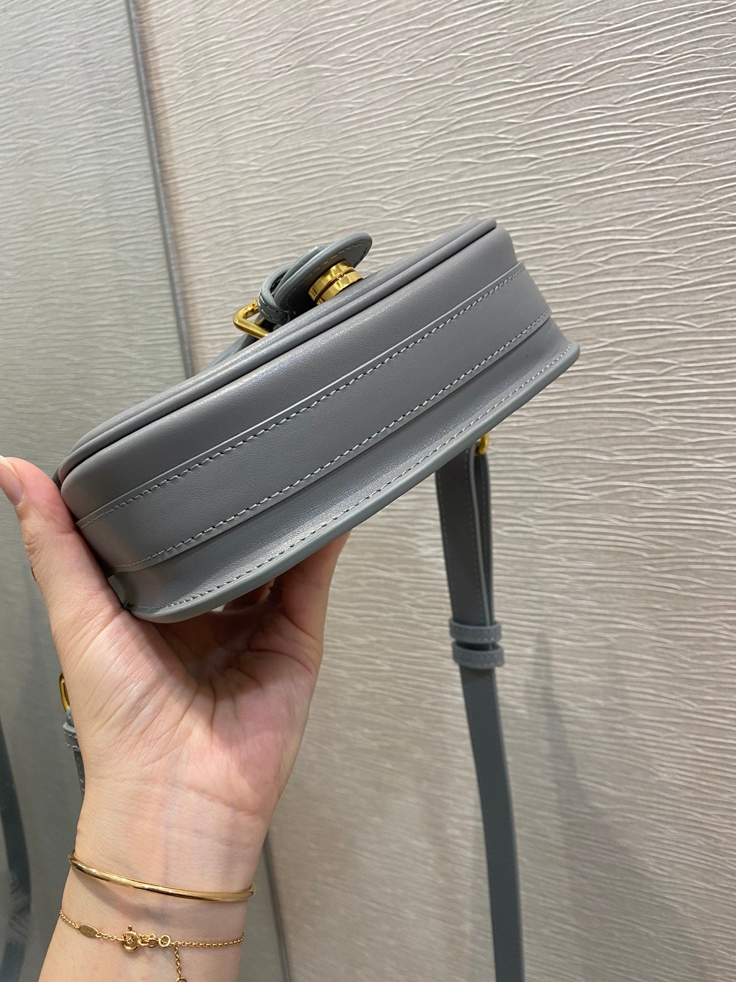 Dior Mini Bobby Bag, Grey, For Women Women’s Handbags, Shoulder Bags, Crossbody Bags, 18cm CD M9317UMOL_M41G