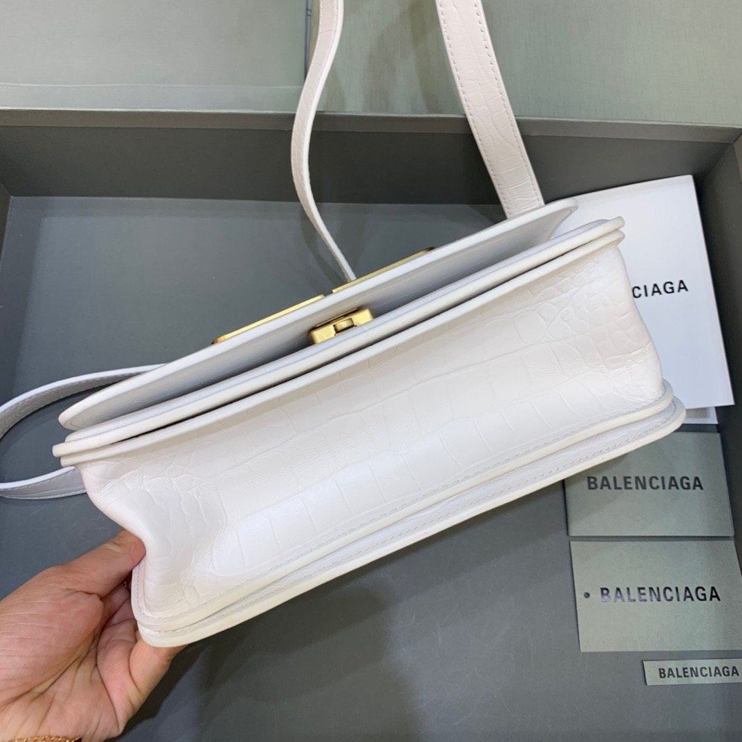 Gossip Small Shoulder Bag White, For Women,  Bags 9.1in/23cm