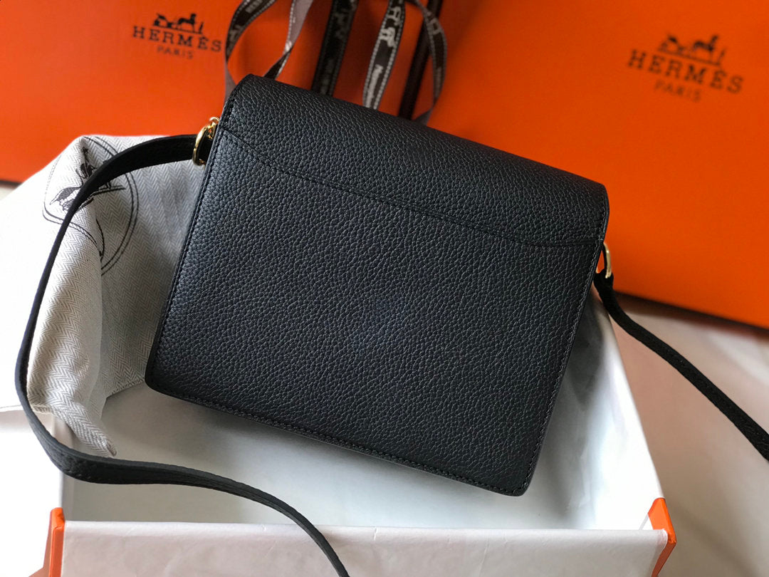 Mini Evercolor Sac Roulis 19 Black For Women, Handbags, Shoulder Bags 7.5in/19cm