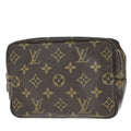 Louis Vuitton Trousse De Toilette 18  Canvas Clutch Bag
