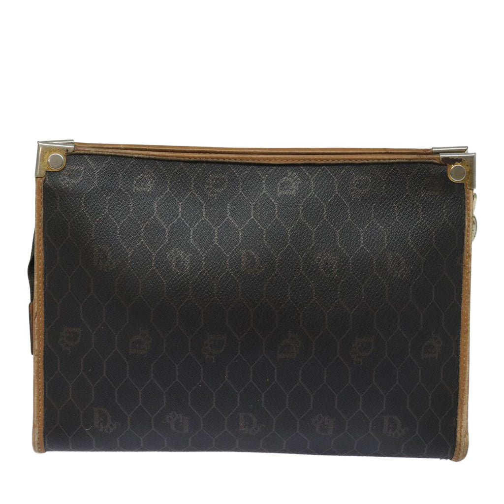 Dior Honeycomb  Canvas Clutch Bag
