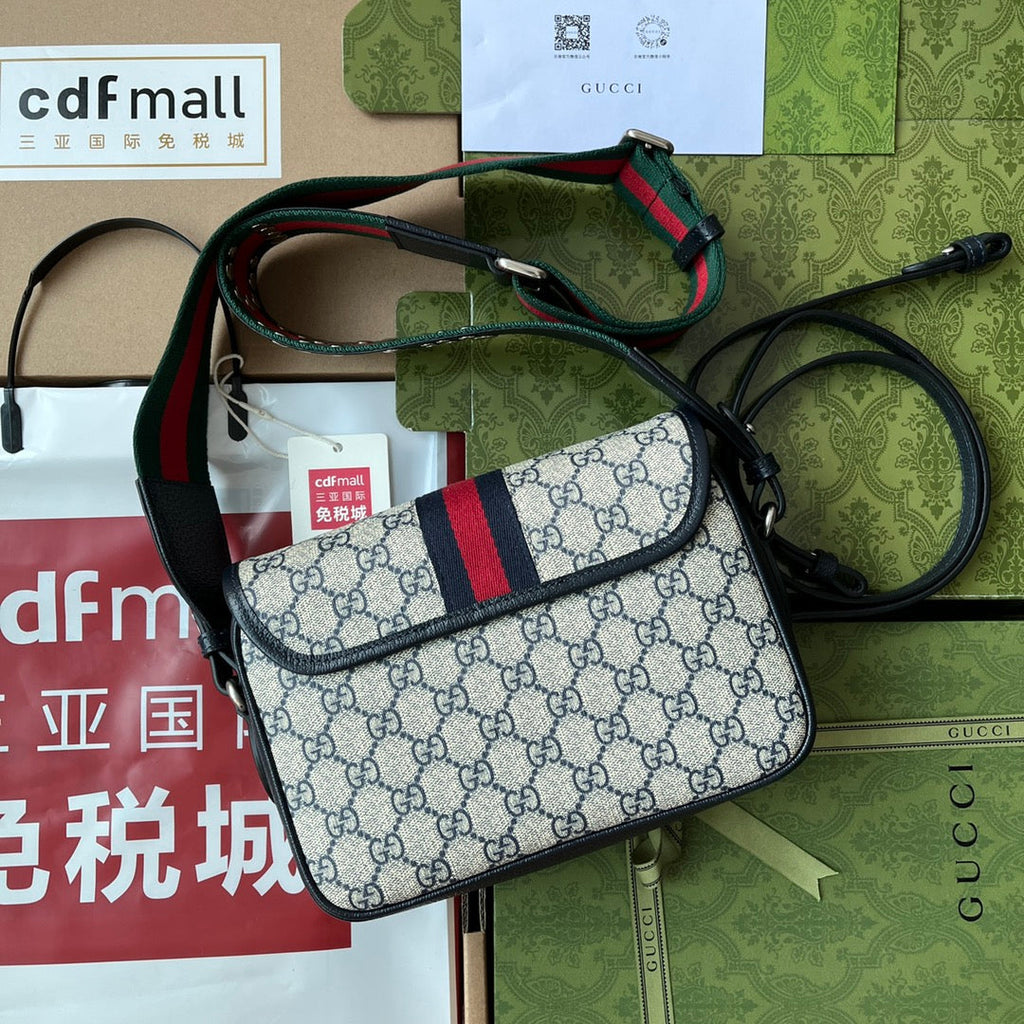 Gucci OphiDiora Gucci Small Shoulder Bag Beige And Black For Women, Women’s Bags 9.1in/23cm Gucci