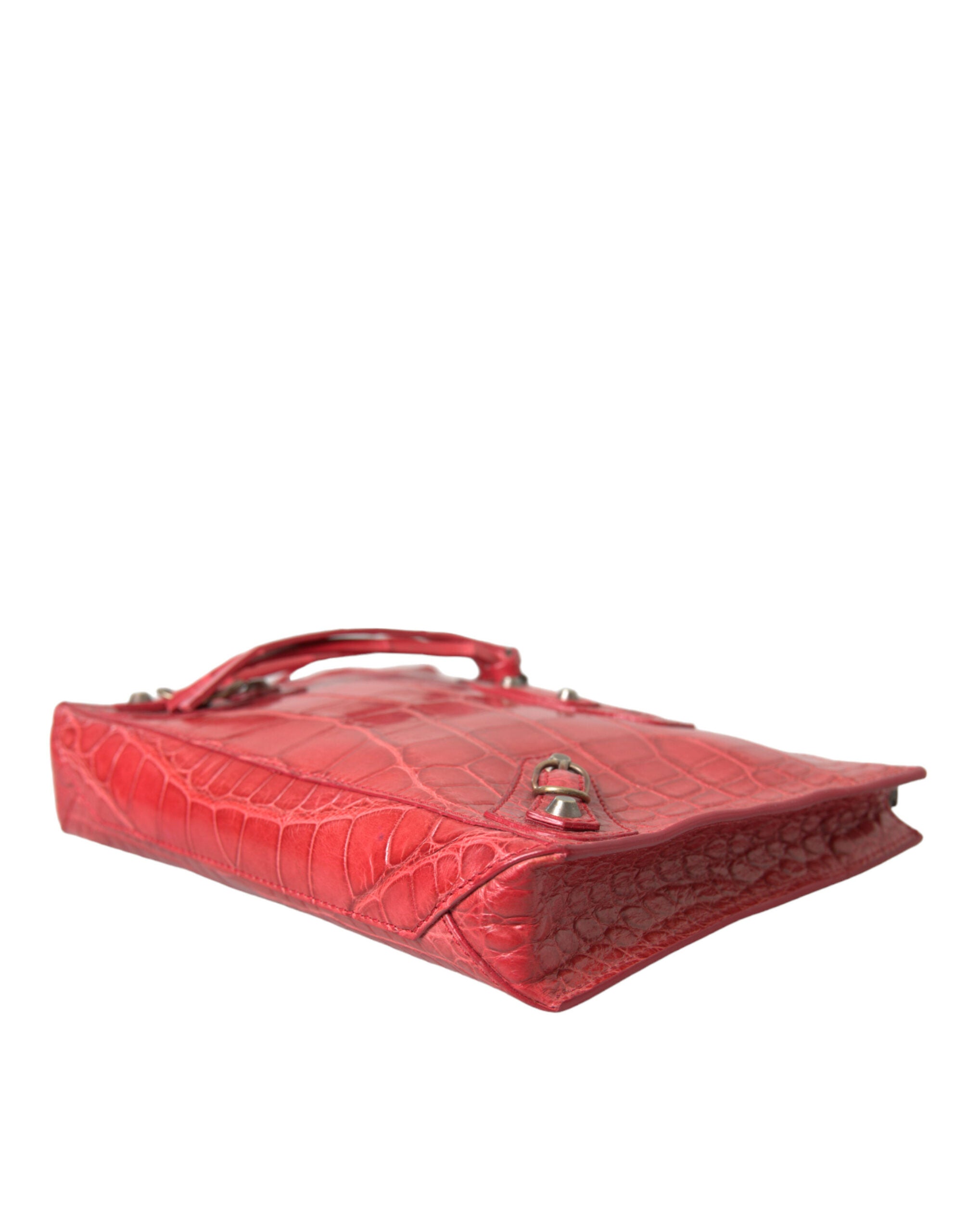 Balenciaga Exotic  Alligator Leather Women's Clutch