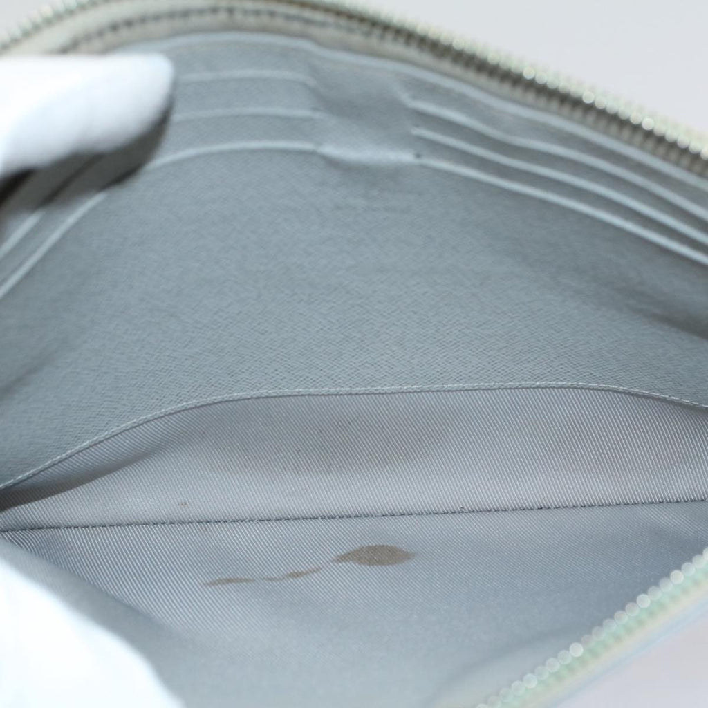 Louis Vuitton Pochette Zippée  Canvas Clutch Bag