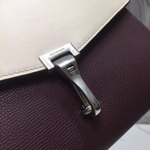Burberry Small Macken Colorblock Crossbody Brown/White Bag For Women, Bags 9.5in/24cm