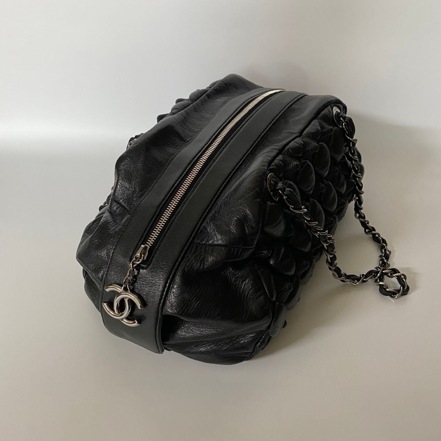 Chanel Shoulder Bag Leather Ladies Black Type - NG102736