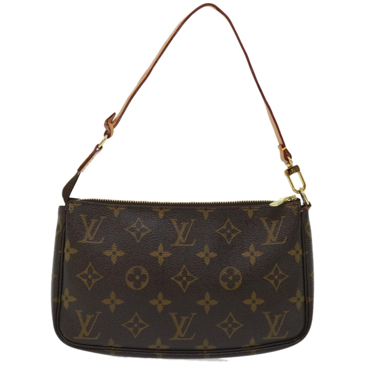 Louis Vuitton Pochette Accessoires  Canvas Clutch Bag