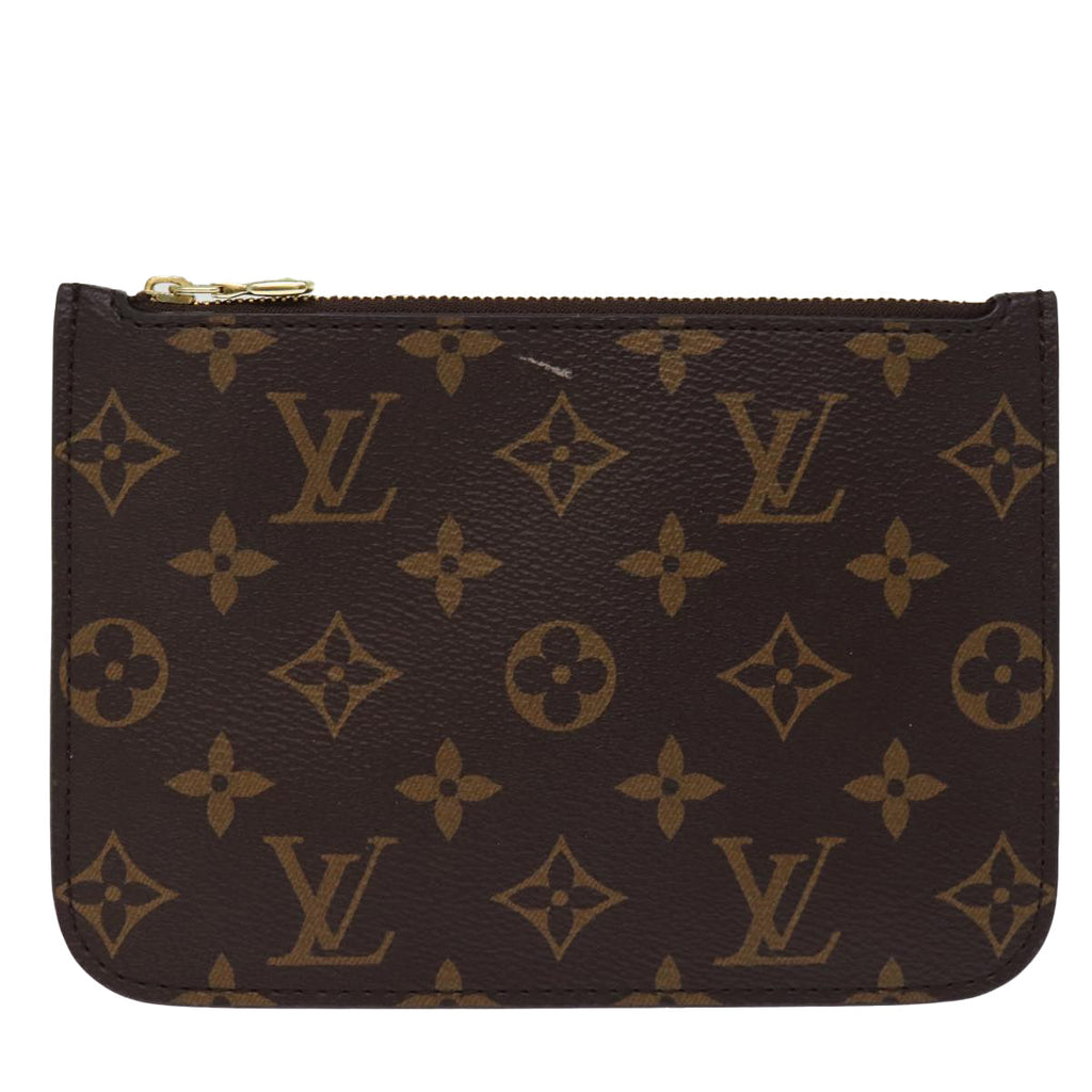 Louis Vuitton Neverfull  Canvas Clutch Bag