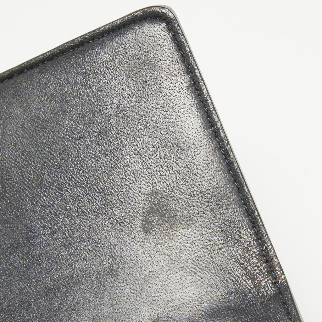 Dior Silver Cannage  Leather Baby Diorama Chain Bag