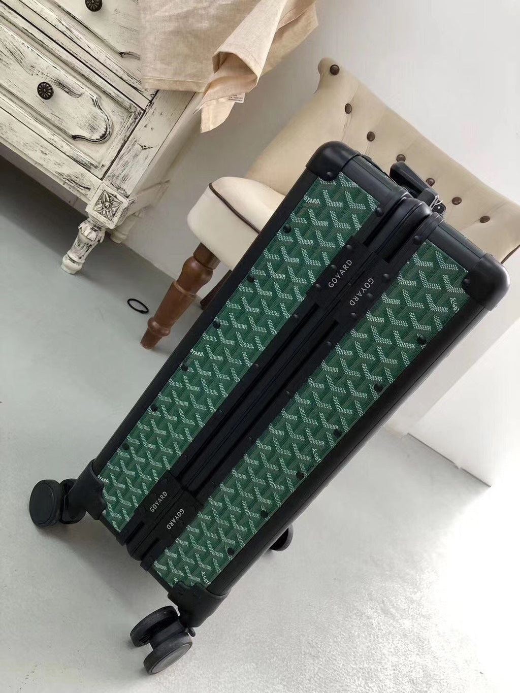 Goyard Rolling Vali GreLB For MLB, LuGucciage 20in/51cm Top Quality