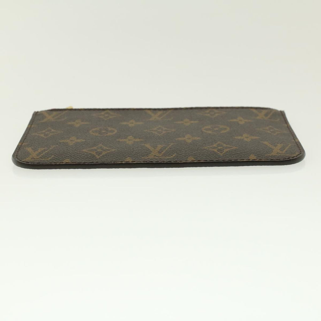 Louis Vuitton Pochette Neverfull  Canvas Clutch Bag
