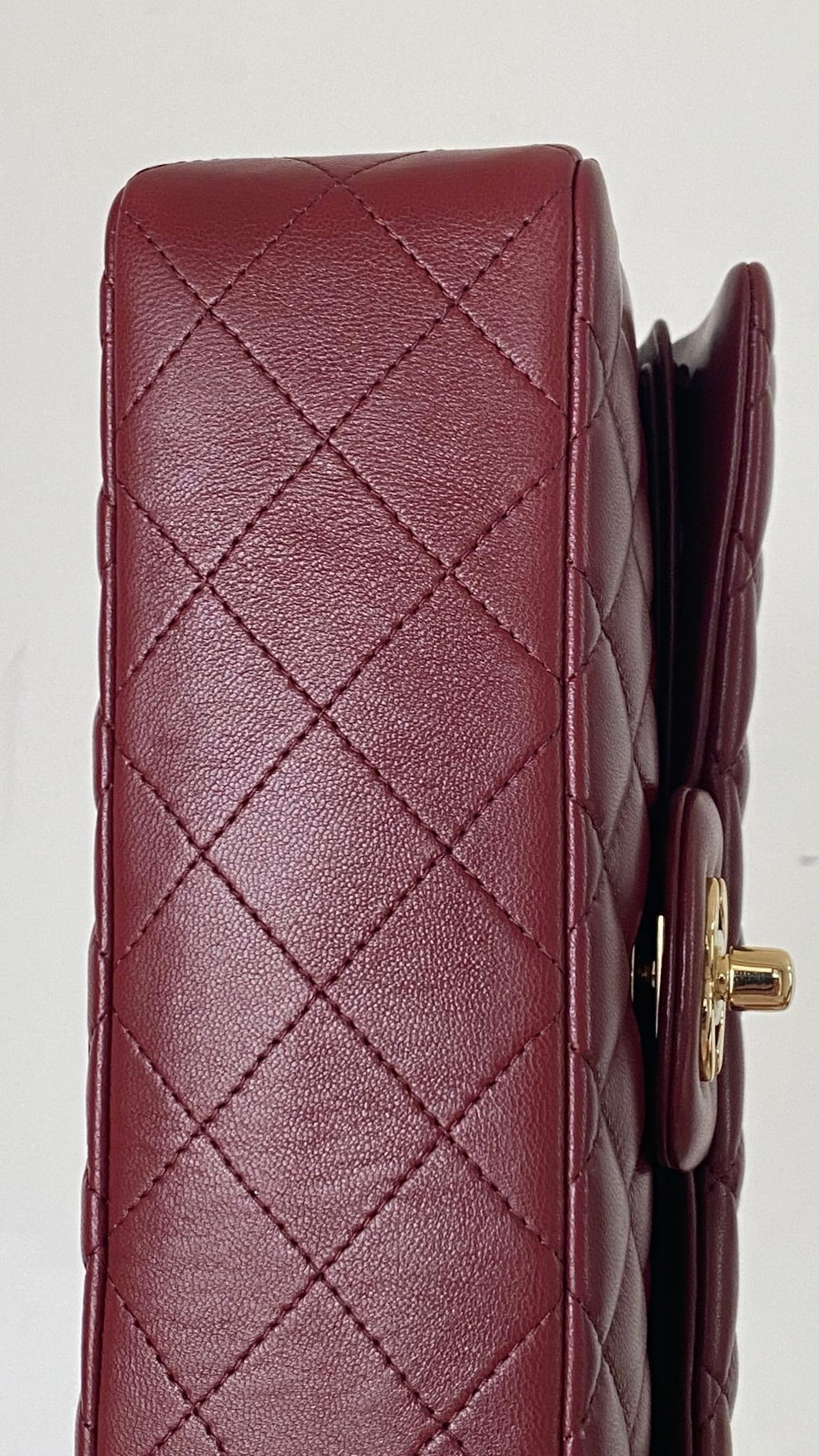 ChanelSmall Classic Handbag Dark Red For Women Bags 9.1in/23cm