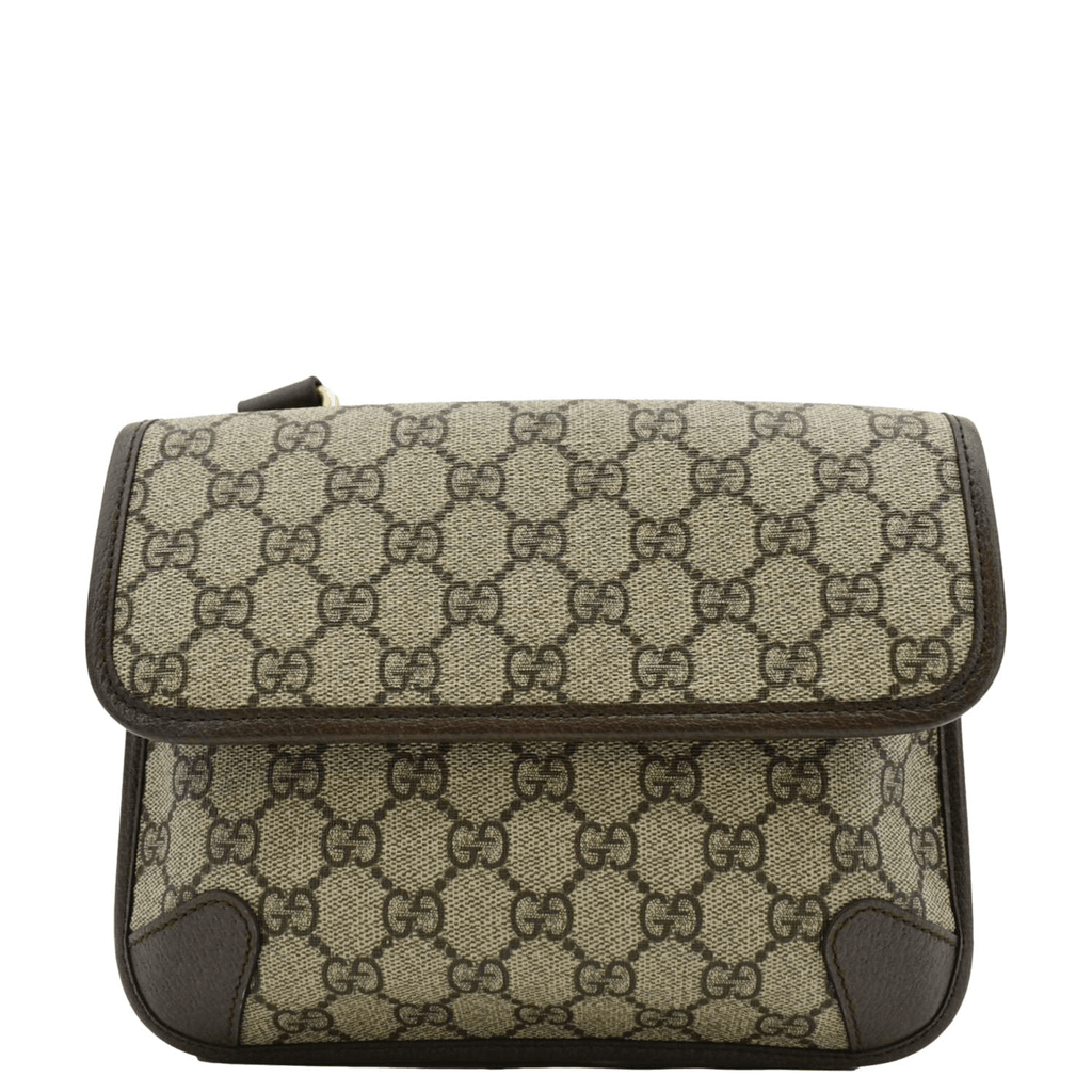 GUCCI Neo Small Gucci Supreme Canvas Crossbody Bag Beige 501050