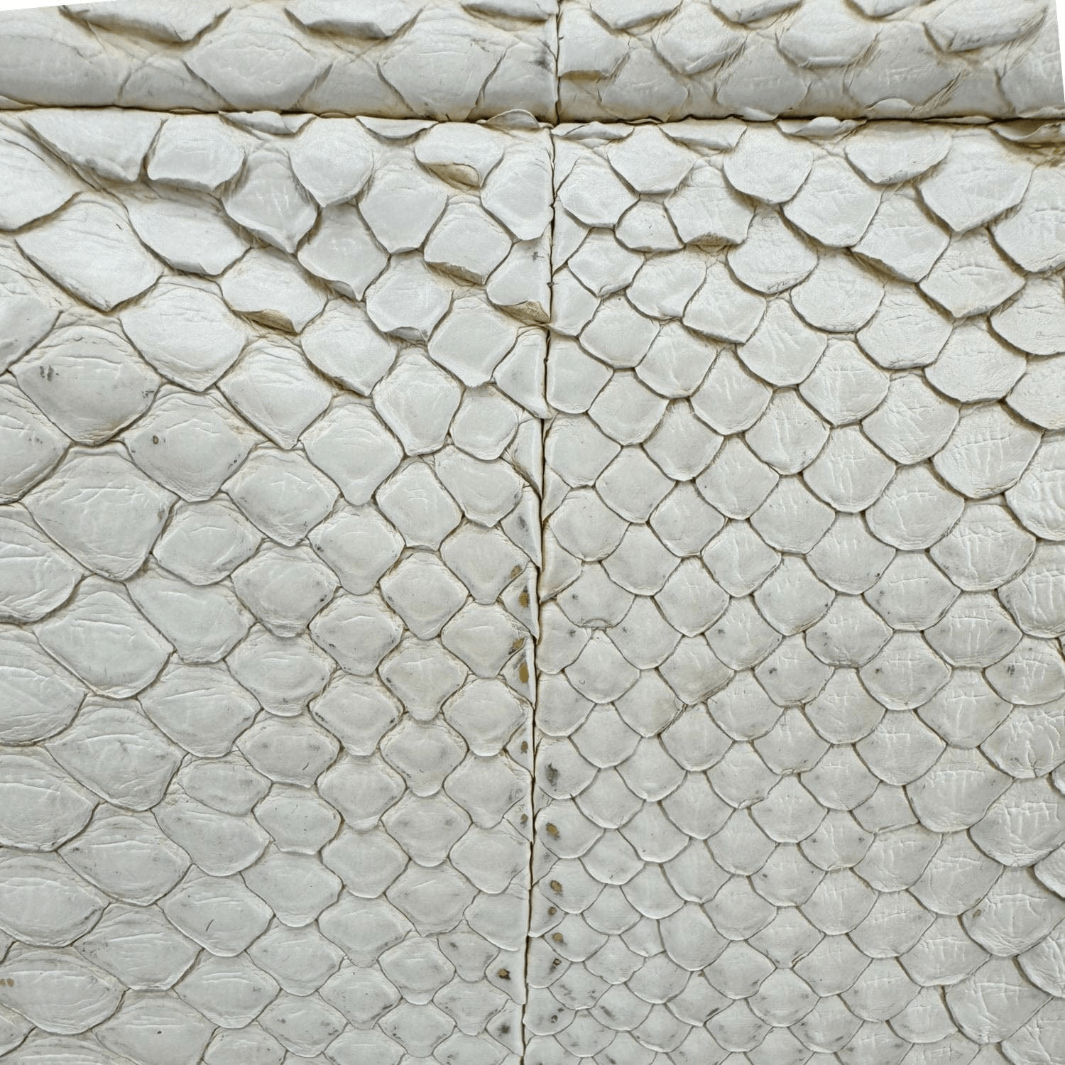 Chanel Flap Python Leather Crossbody Bag Ivory