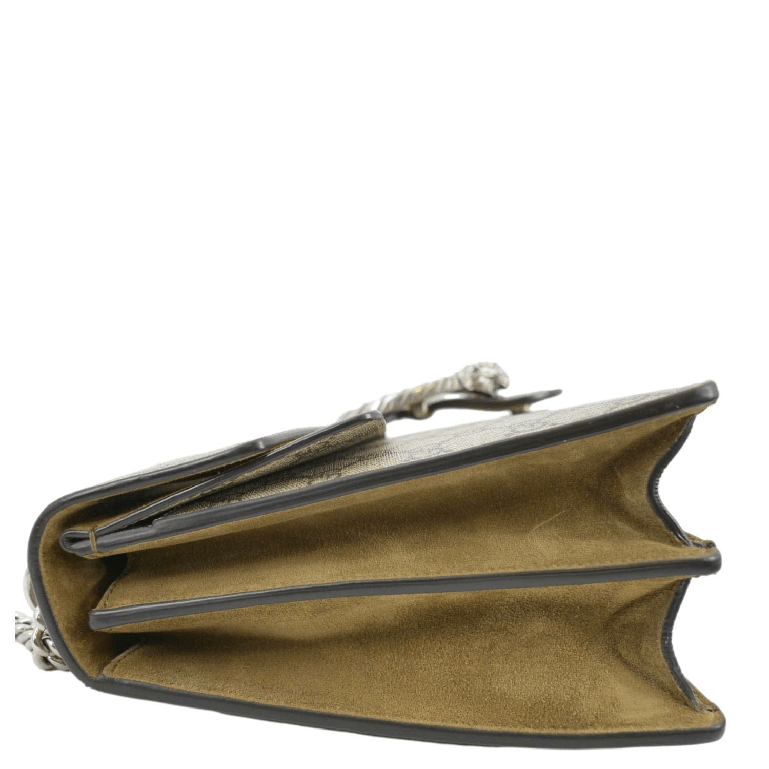 GUCCI Dionysus Medium Gucci Supreme Monogram Shoulder Bag Beige 403348