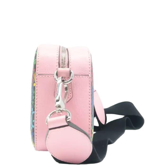 GUCCI Psychedelic Gucci Supreme Canvas Shoulder Bag Black 574886