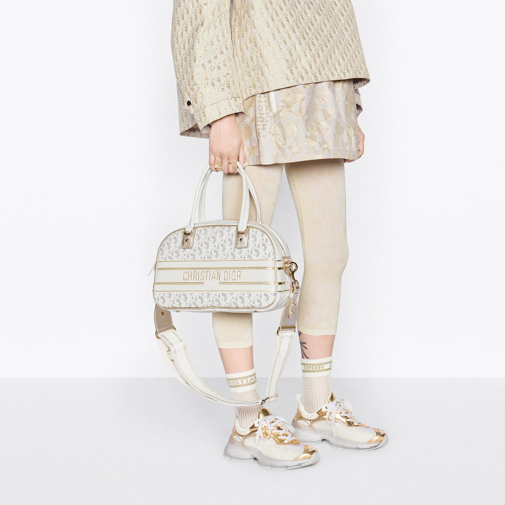MEDIUM DIOR VIBE CLASSIC BOWLING BAG