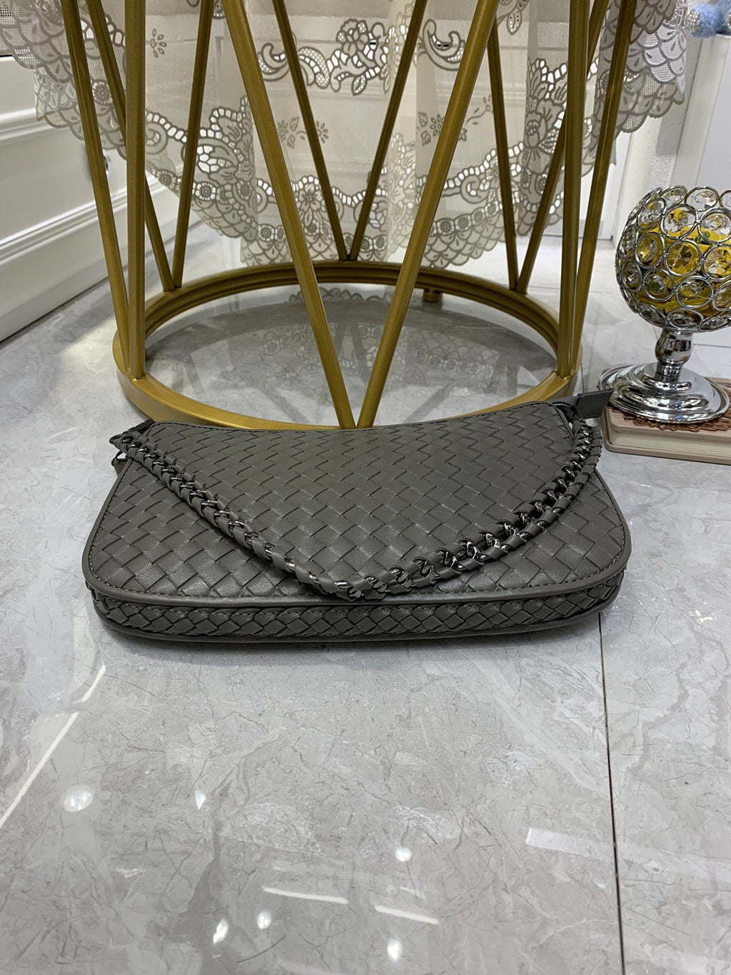 Crossbody Bag Cinereous, For Women, Bags 9.4in/24cm