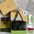 Marmont Small Matelasse Shoulder Bag Black For Women, Women’s Bags 10in/25cm Glami