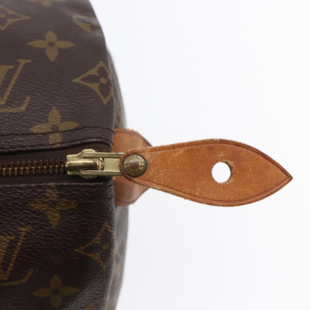 Louis Vuitton Speedy Bandouliere Bag Monogram Canvas Brown Canvas Handbag