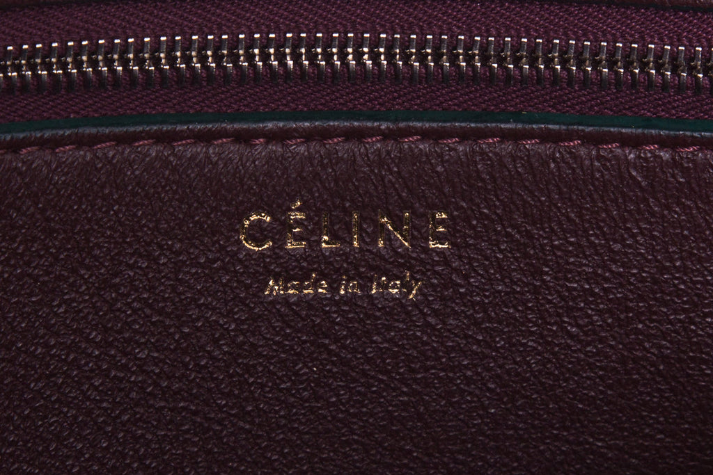 Celineline Multicolor Diamond Suede & Pony Hair Shoulder Bag