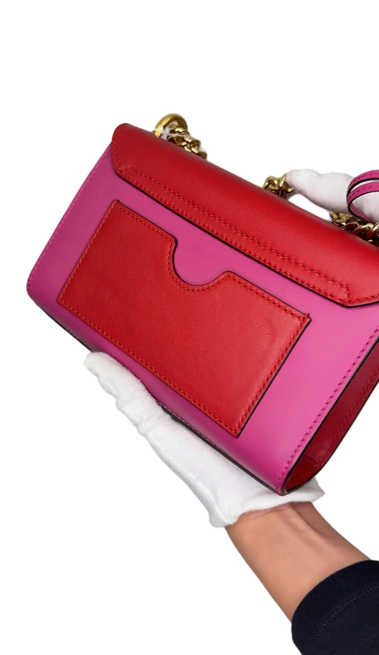 Gucci Small Padlock Shoulder Bag - Pink B3-41
