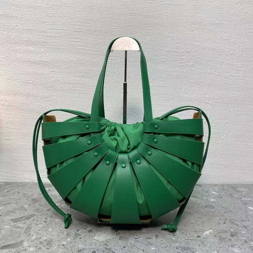 MeGLAMIum Shoulder Bag Green, For Women, Women Bags 8.6in/22cm