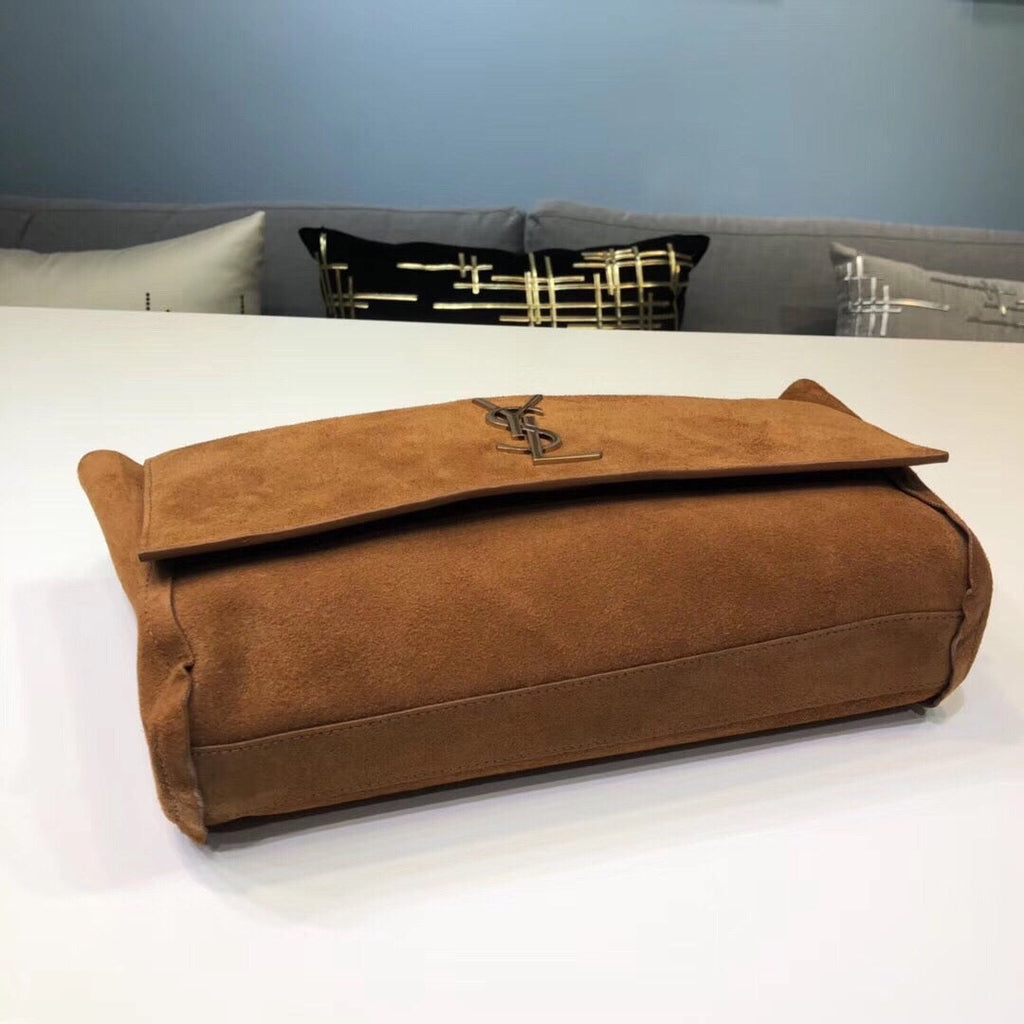 YSSL Kate Medium Reversible Chain Bag Brown For Women 28.5in/11cm YSL 5538041S78W7761