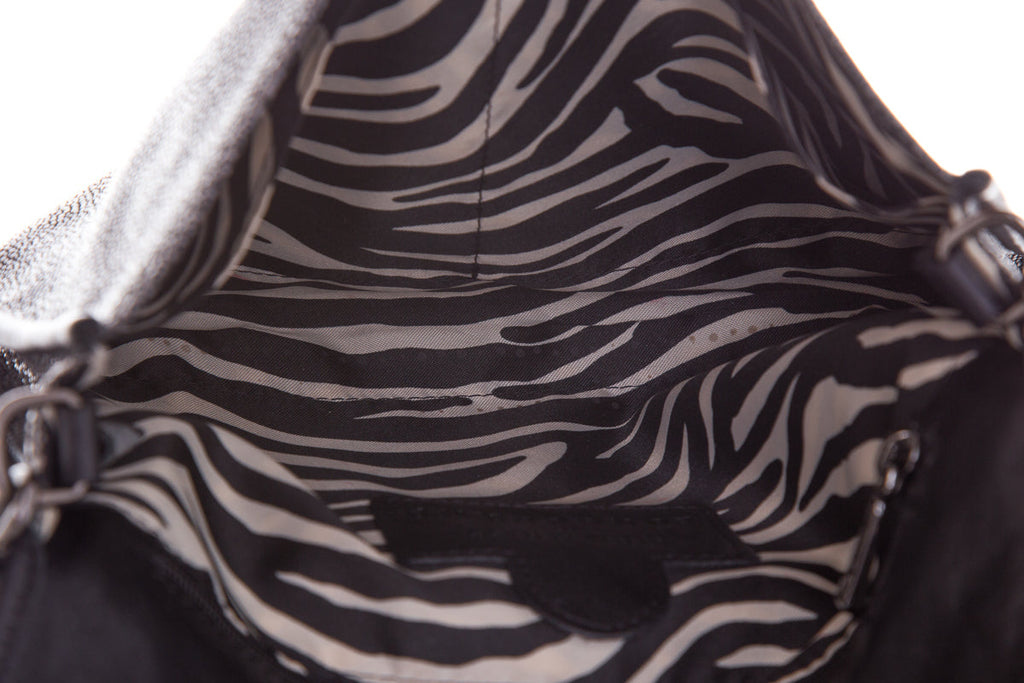 Longchamp Black Leather Shoulder Bag