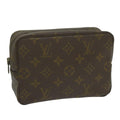 Louis Vuitton Poche Toilette  Canvas Clutch Bag